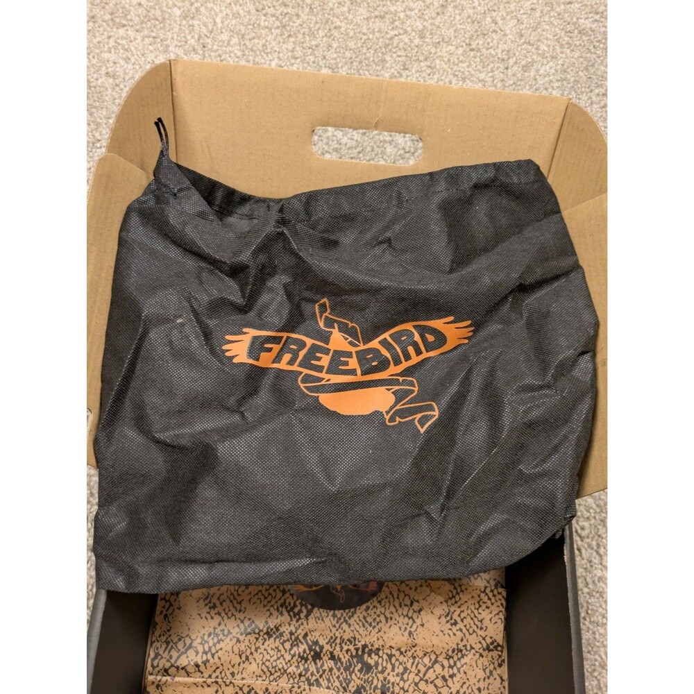 EMPTY REPLACEMENT SHOE / HEEL BOX & DUST BAG ONLY - Freebird Randi Black Leather - Picture 8 of 9